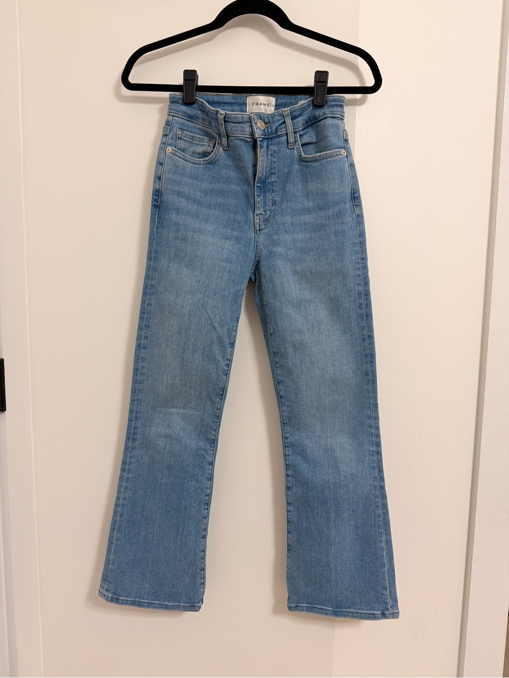 Frame Denim Le Cropped Mini Bootcut Jeans - Size 25